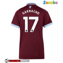 Ženske Nogometnih dresov Aston Villa Alejandro Garnacho #17 Domači 2026-27 Kratki rokavi